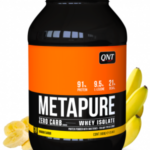 METAPURE WHEY PROTEINE ISOLATE BANANE 2 KG DLUO 27/11/25